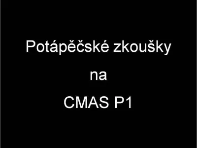 Zkoušky CMAS P1, fotografie 1