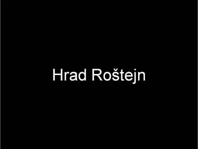 Hrad Roštejn, fotografie 1