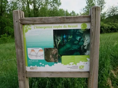 Jeskyně Emergence du Ressel, fotografie 36