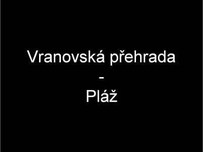 Vranovská přehrada - Pláž, fotografie 1