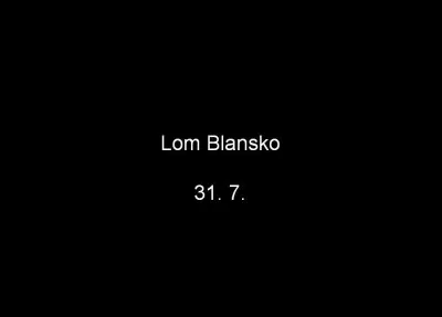 Lom Blansko, fotografie 1