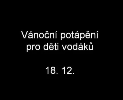 Vánoční potápění, fotografie 1