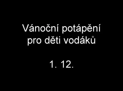 Vánoční potápění, fotografie 1