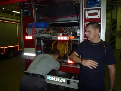 Exkurze hasiči Blansko, fotografie 37