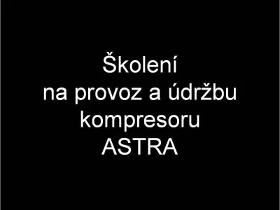 Školení kompresor ASTRA, fotografie 1