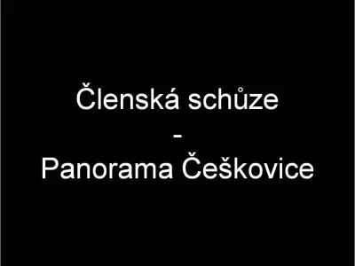 Členská schůze, fotografie 1
