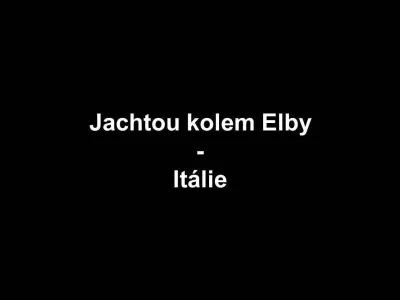 Jachtou kolem Elby, fotografie 1