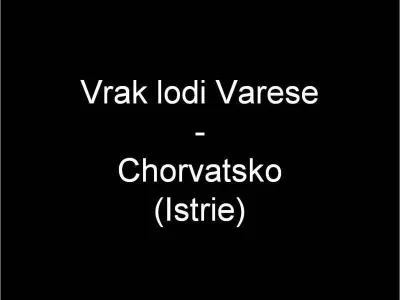 Vrak lodi Varese - HR, fotografie 1