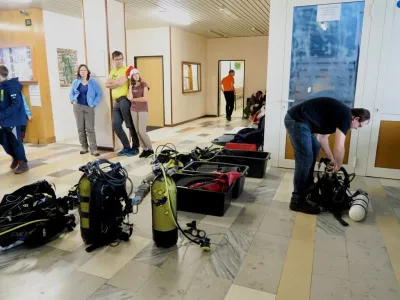 Vánoční potápění pro děti, fotografie 9