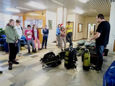 Vánoční potápění pro děti, fotografie 12